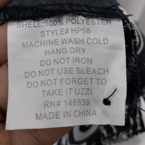 Uzzi Amphibious Gear Tropical Print Button Up - Picture 5 of 5